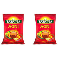 Pack of 2 - Tata Tea Agni Leaf Loose Black Tea - 1 Kg (2.2 Lb)