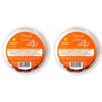 Pack of 2 - Sunshine Snacks Pitted Deglet Nour Dates - 680 Gm (24 Oz)