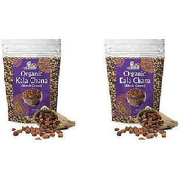 Pack of 2 - Jiva Organics Organic Kala Chana Black Gram - 2 Lb (908 Gm)