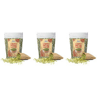 Pack of 3 - Jiva Organics Organic Moong Split Green Dal - 2 Lb (908 Gm)