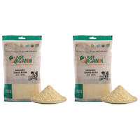 Pack of 2 - Just Organik Organic Gram Flour Chana Besan - 2lb (908 Gm)