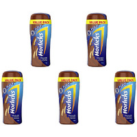 Pack of 5 - Horlicks Chocolate Flavor - 1 Kg (2.2 Lb)