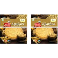 Pack of 2 - Jabsons Jeera Khakhra Roasted Wheat Crisps Cumin Flavor - 180 Gm (6.35 Oz)