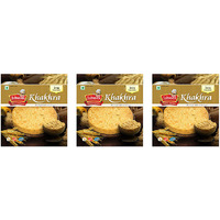 Pack of 3 - Jabsons Jeera Khakhra Roasted Wheat Crisps Cumin Flavor - 180 Gm (6.35 Oz)