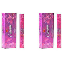 Pack of 2 - Hem Agarbatti Opium Incense Sticks - 120 Sticks