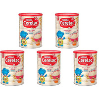 Pack of 5 - Nestle Cerelac Honey And Wheat With Milk - 400 Gm (14 Oz)