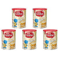 Pack of 5 - Nestle Cerelac Wheat With Milk - 400 Gm (14 Oz)