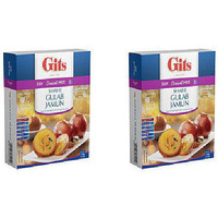 Pack of 2 - Gits Dessert Mix Shahi Gulab Jamun - 150 Gm (5.25 Oz) [50% Off]