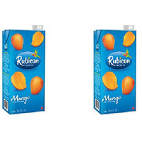 Pack of 2 - Rubicon Mango Juice - 1 L (33.8 Fl Oz)