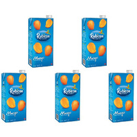 Pack of 5 - Rubicon Mango Juice - 1 L (33.8 Fl Oz)