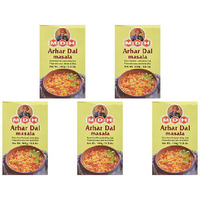 Pack of 5 - Mdh Arhar Dal Masala Spice Blend For Lentil - 100 Gm (3.5 Oz)