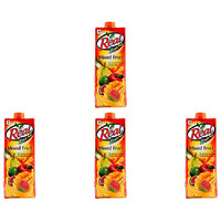 Pack of 4 - Dabur Real Mixed Fruit - 1 L (33.8 Fl Oz)