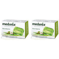 Pack of 2 - Medimix Ayurvedic Natural Glycerine Soap - 125 Gm (4.4 Oz)