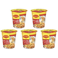 Pack of 5 - Maggi Chilly Chow Cuppa Noodles - 70 Gm (2.45 Oz)