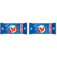 Pack of 2 - Rin Detergent Soap Bar - 250 Gm (8.8 Oz)