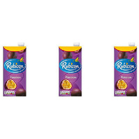 Pack of 3 - Rubicon Passion Fruit Juice - 1 L (33.8 Fl Oz)