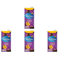 Pack of 4 - Rubicon Passion Fruit Juice - 1 L (33.8 Fl Oz)