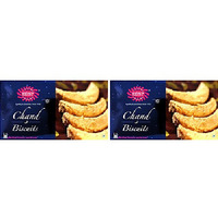 Pack of 2 - Karachi Bakery Chand Biscuits - 300 Gm (10.58 Oz)