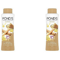 Pack of 2 - Pond's Sandal Radiance Talcum Powder - 100 Gm (3.5 Oz)