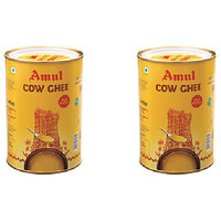 Pack of 2 - Amul Cow Ghee High Aroma Export Pack - 2 Lb (907 Gm)