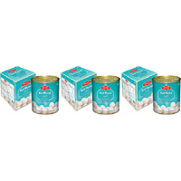 Pack of 3 - Bikaji Mini Rasgulla Gol Matol - 1 Kg (2.2 Lb)