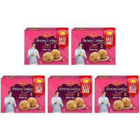 Pack of 5 - Bikaji Besan Ladoo Desi Ghee - 400 Gm (14.1 Oz)