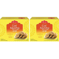 Pack of 2 - Bikaji Gol Matthi - 400 Gm (14.12 Oz)