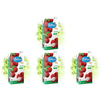 Pack of 4 - Rubicon Lychee Juice No Sugar Added - 1 L (33.8 Fl Oz)