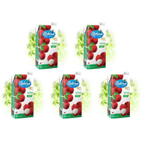 Pack of 5 - Rubicon Lychee Juice No Sugar Added - 1 L (33.8 Fl Oz)