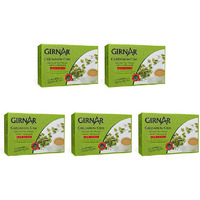 Pack of 5 - Girnar Instant Cardamom Chai Milk Tea Reduced Sugar - 120 Gm (4.2 Oz)