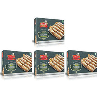 Pack of 4 - Jabsons Shahi Gajak Gud Kaju Rolls - 350 Gm (12.35 Oz)