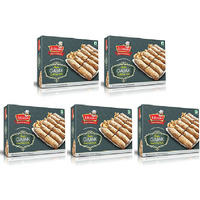 Pack of 5 - Jabsons Shahi Gajak Gud Kaju Rolls - 350 Gm (12.35 Oz)