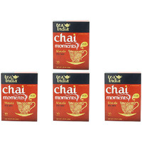 Pack of 4 - Tea India Chai Masala 10 Sachets - 7.9 Oz