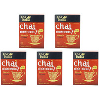 Pack of 5 - Tea India Chai Masala Instant Tea 10 Sachets - 224 Gm (7.9 Oz)