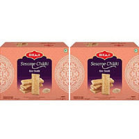 Pack of 2 - Bikaji Sesame Chikki - 400 Gm (14 Oz)