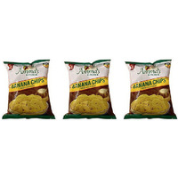 Pack of 3 - Amma's Kitchen Banana Chips - 10 Oz (285 Gm)