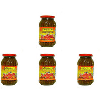 Pack of 4 - Mother's Recipe Stuffed Red Chilli Pickle - 500 Gm (1.1 Lb)