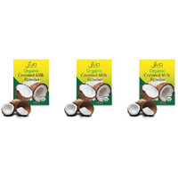 Pack of 3 - Jiva Organics Organic Coconut Milk Powder - 150 Gm (5.2 Oz)