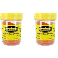 Pack of 2 - Preema Yellow Food Color Powder - 25 Gm (0.88 Oz)