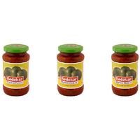 Pack of 3 - Bedekar Gujarati Mango Pickle - 400 Gm (14 Oz)