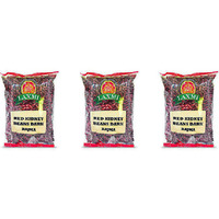 Pack of 3 - Laxmi Rajma Red Kidney Beans Dark - 4 Lb (1.81 Kg)