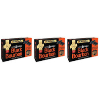 Pack of 3 - Parle Hide & Seek Black Bourbon Choco - 600 Gm (1.3 Lb)