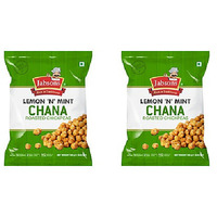 Pack of 2 - Jabsons Lemon N Mint Chana Roasted Chickpeas - 140 Gm (4.94 Oz)