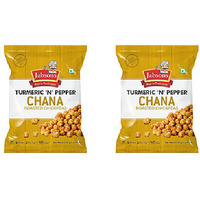 Pack of 2 - Jabsons Turmeric N Pepper Chana Roasted Chickpeas - 140 Gm (4.94 Oz)