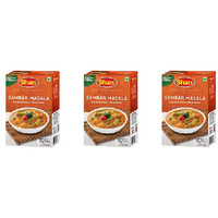 Pack of 3 - Shan South Indian Sambar Masala - 165 Gm (5.8 Oz)