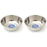 Pack of 2 - Super Shyne Stainless Steel Katora Bowl - 7 Inch