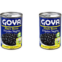 Pack of 2 - Goya Black Beans - 15.5 Oz (439 Gm) [50% Off]