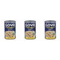 Pack of 3 - Goya Cannellini Alubias - 15.5 Oz (439 Gm)