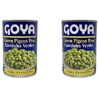 Pack of 2 - Goya Green Pigeon Peas - 15 Oz (425 Gm)