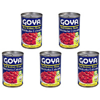 Pack of 5 - Goya Red Kidney Beans - 15.5 Oz (439 Gm)